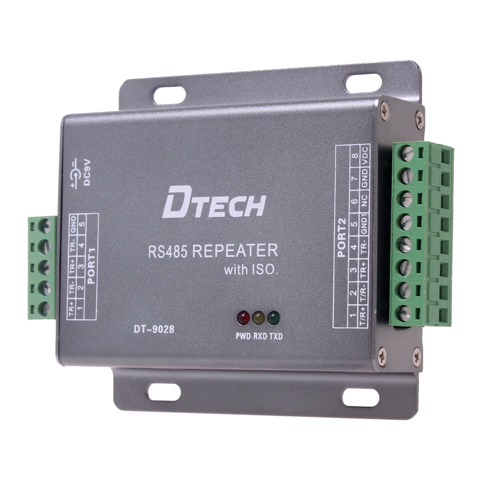 DT-9028 Proteção contra raios de grau industrial RS232 para conversor de interface RS485 RS422