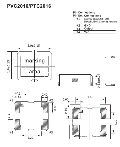 Temperature Compensated Crystal Oscillators