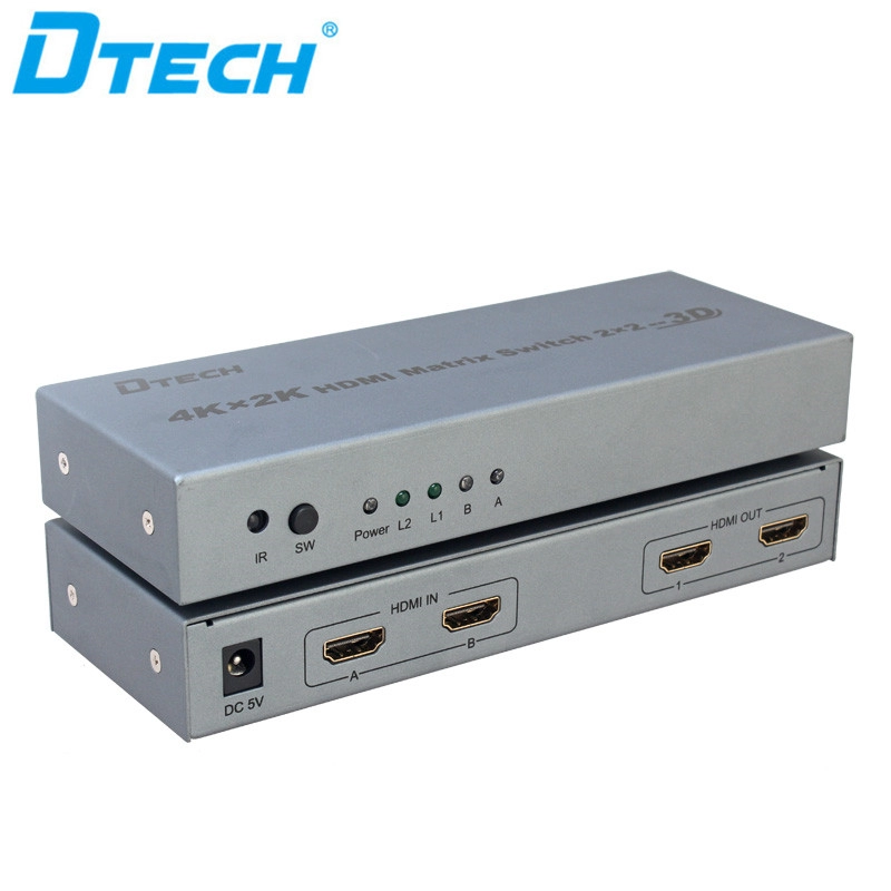 DTECH DT-7422 4K HDMI MATRIZ 2 PARA 2