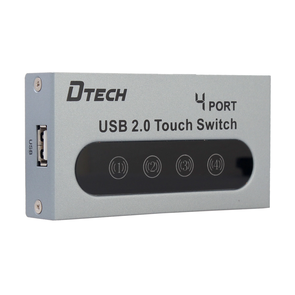 DTECH DT-8341 USB switcher de impressão de compartilhamento manual 4 portas