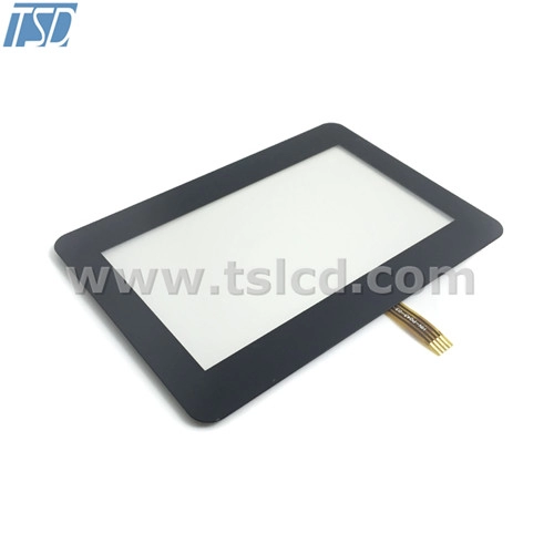 LCD tft de 4,3'' com toque capacitivo com lente de cobertura