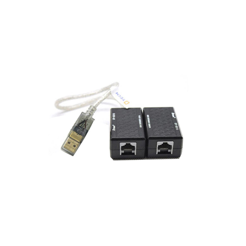 Extensor DTECH DT-5015 USB 60M por cabo lan