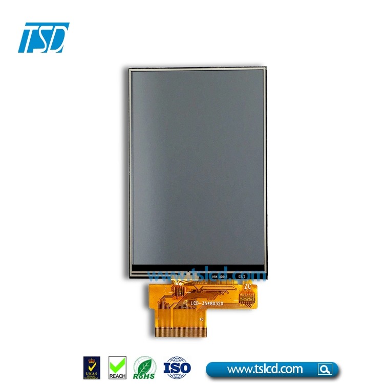 Melhor oferta 3,5 '' 320X480 tft tft lcd com painel de toque resistivo