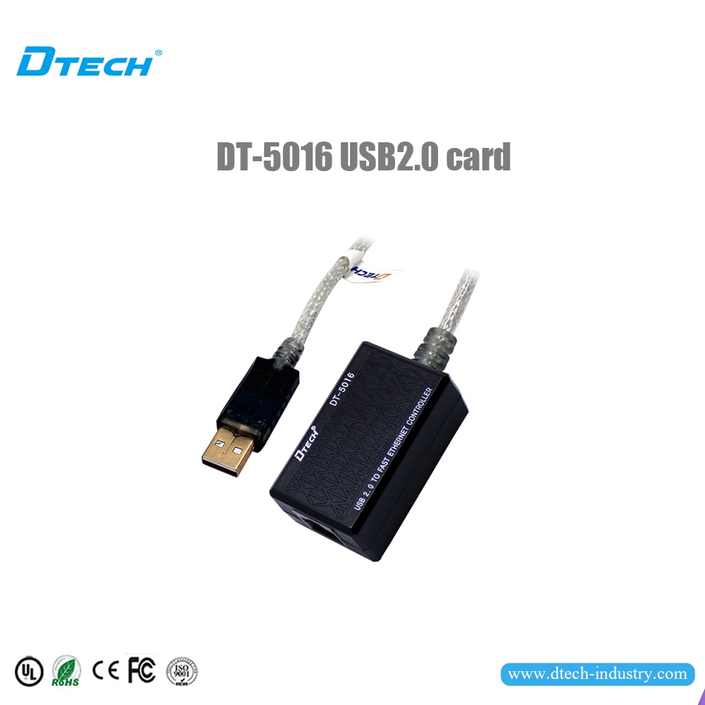 DTECH DT-5016 USB 2.0 para controlador Fast Ethernet