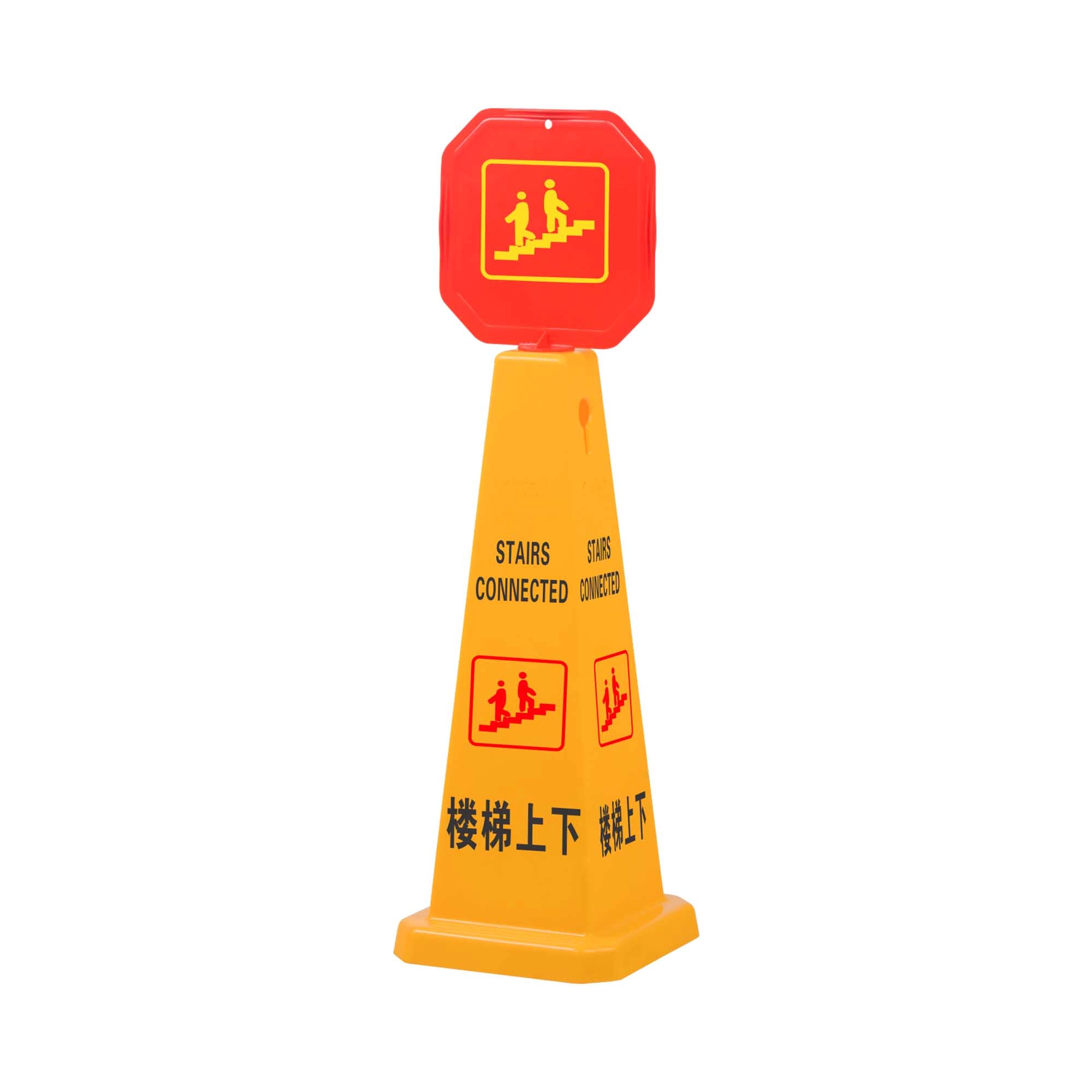 Placa de advertência de piso molhado de tráfego de alta qualidade