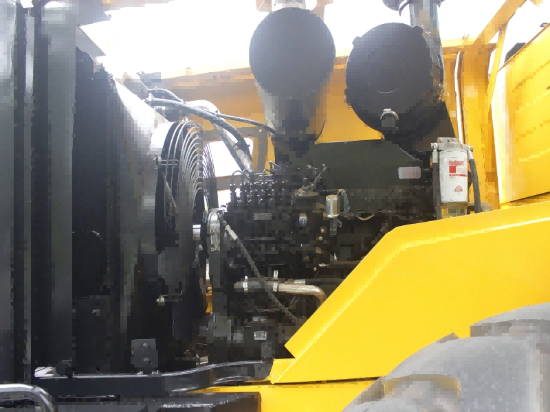 Carregadeira de rodas frontal de 5 toneladas para máquinas de construção para uso em estradas de mineração