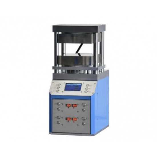 Prensa Hidráulica Automática de Laboratório de 300 ℃ 25T com Placa de Aquecimento Dupla Alargada