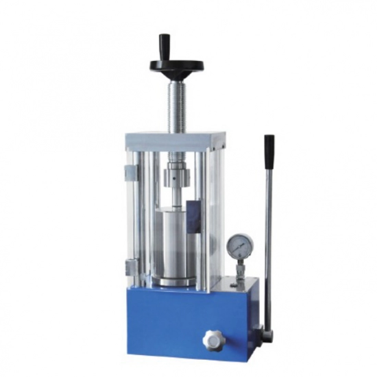 Máquina de prensagem hidráulica CIP pequena prensa isostática a frio manual 12T