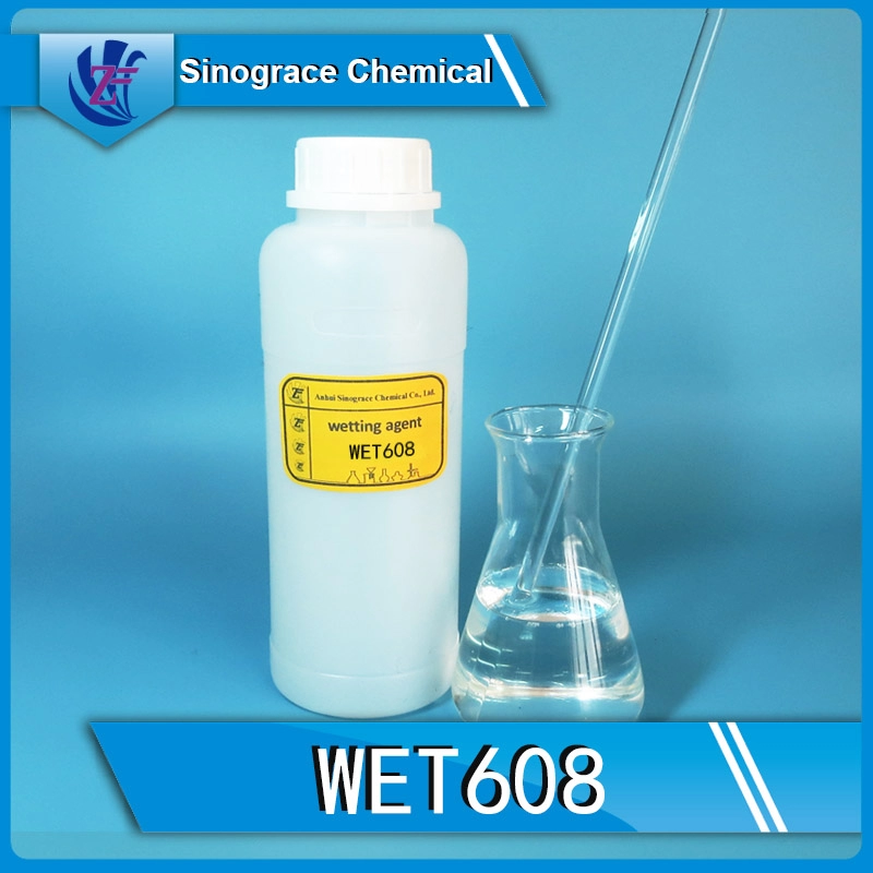 Agente umectante de etoxilato de trisiloxano modificado/adjuvante em spray WET-608