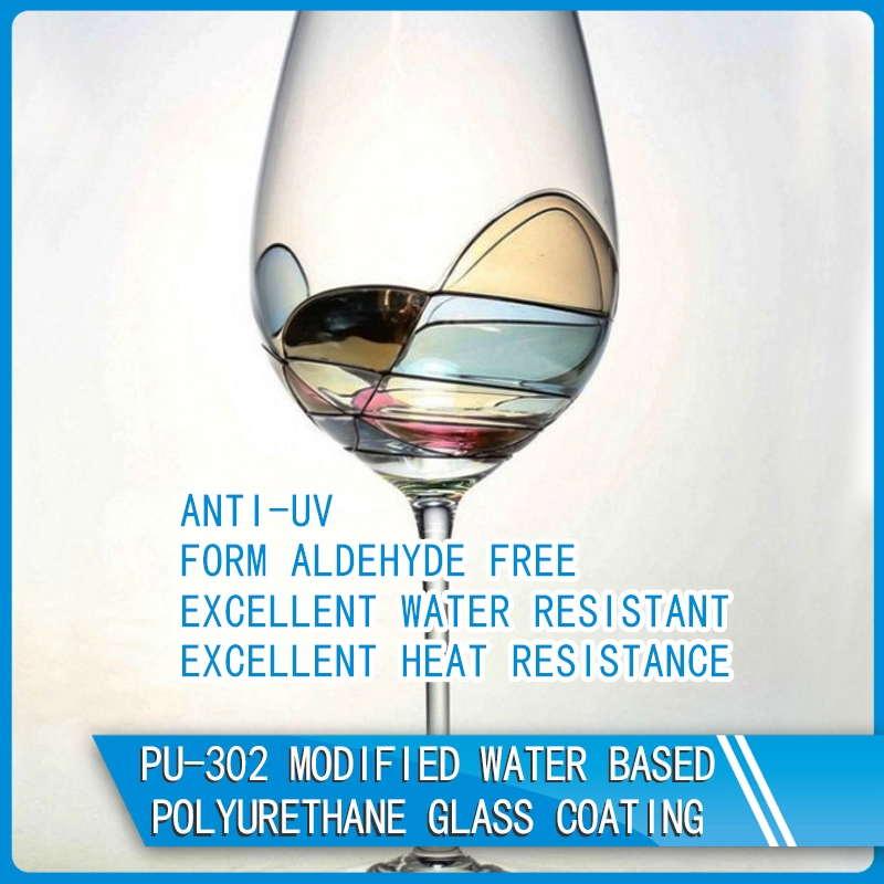 Revestimento de vidro de poliuretano à base de água modificado PU-302