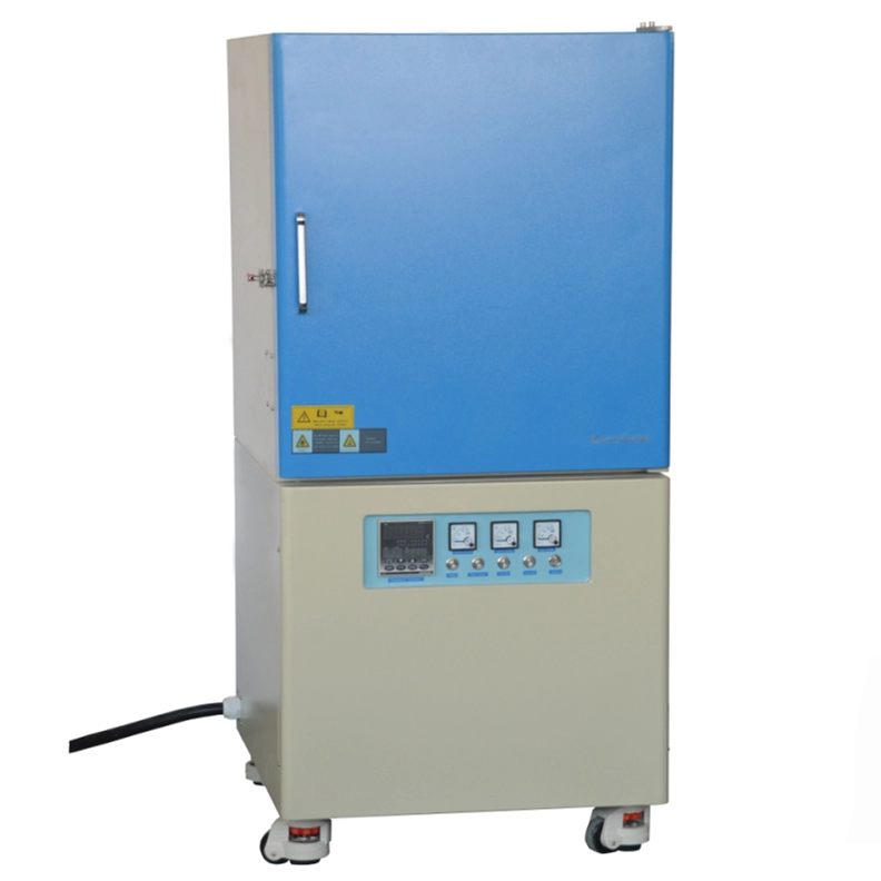 Forno de caixa de mufla de alta temperatura até 1800C com medidor de controle de temperatura EUROTHERM