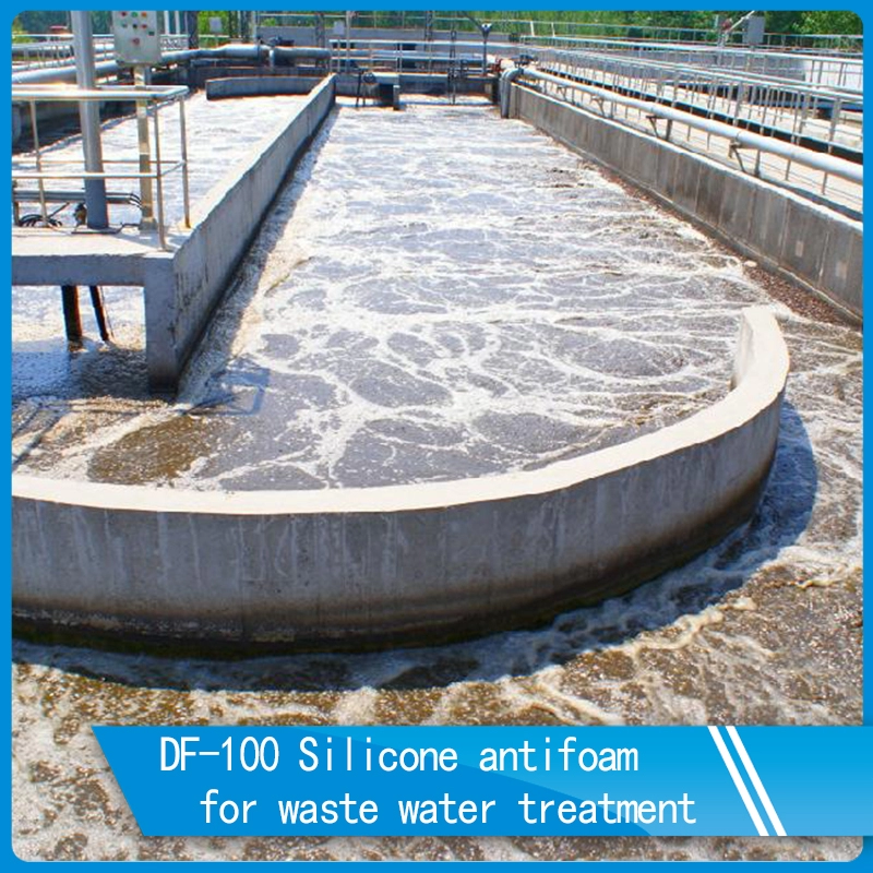 Antiespuma de silicone para tratamento de águas residuais DF-100