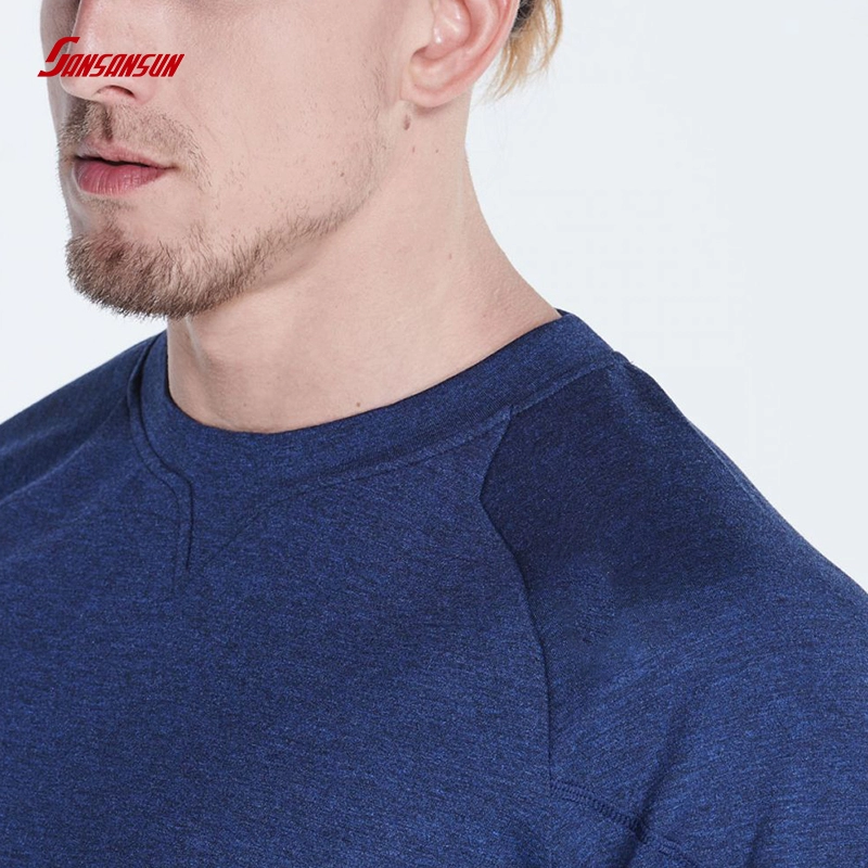 Camisas de manga comprida masculinas marinhas personalizadas para uso ao ar livre