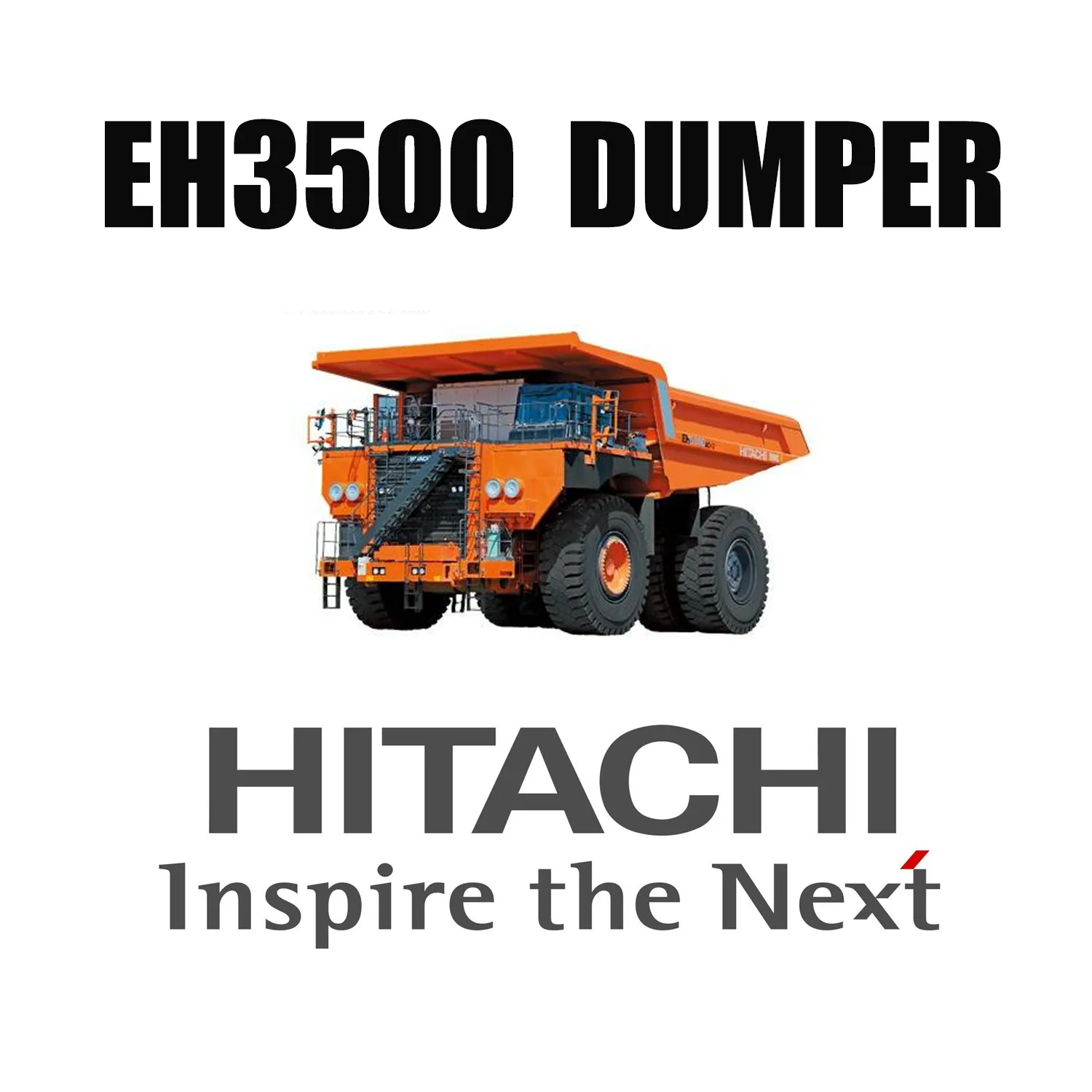 Pneus para caminhões fora de estrada 37.00R57 equipados com caminhões de transporte HITACHI EH3500