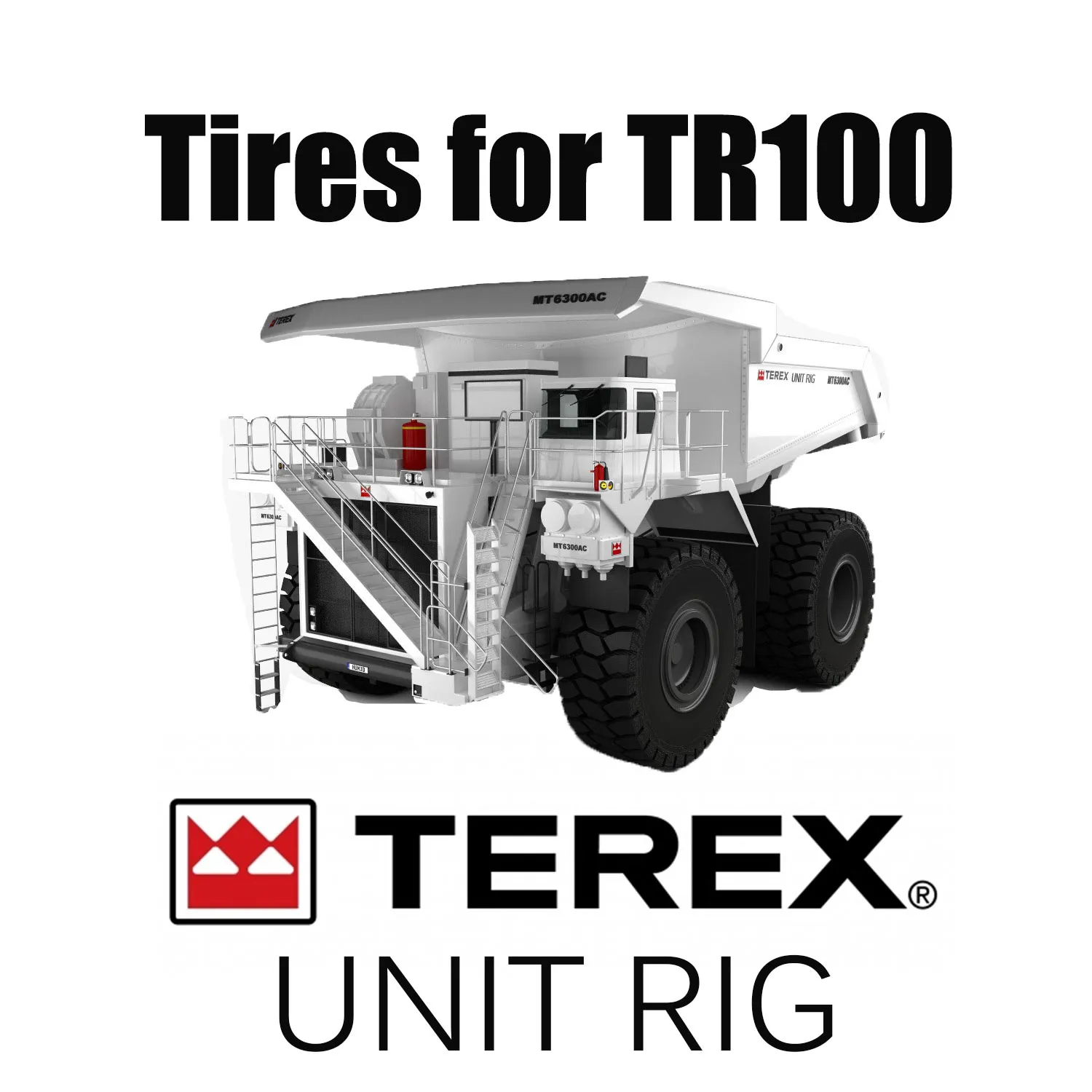 Pneus de terraplenagem 27.00R49 de alta qualidade aplicados para caminhões basculantes TEREX TR100