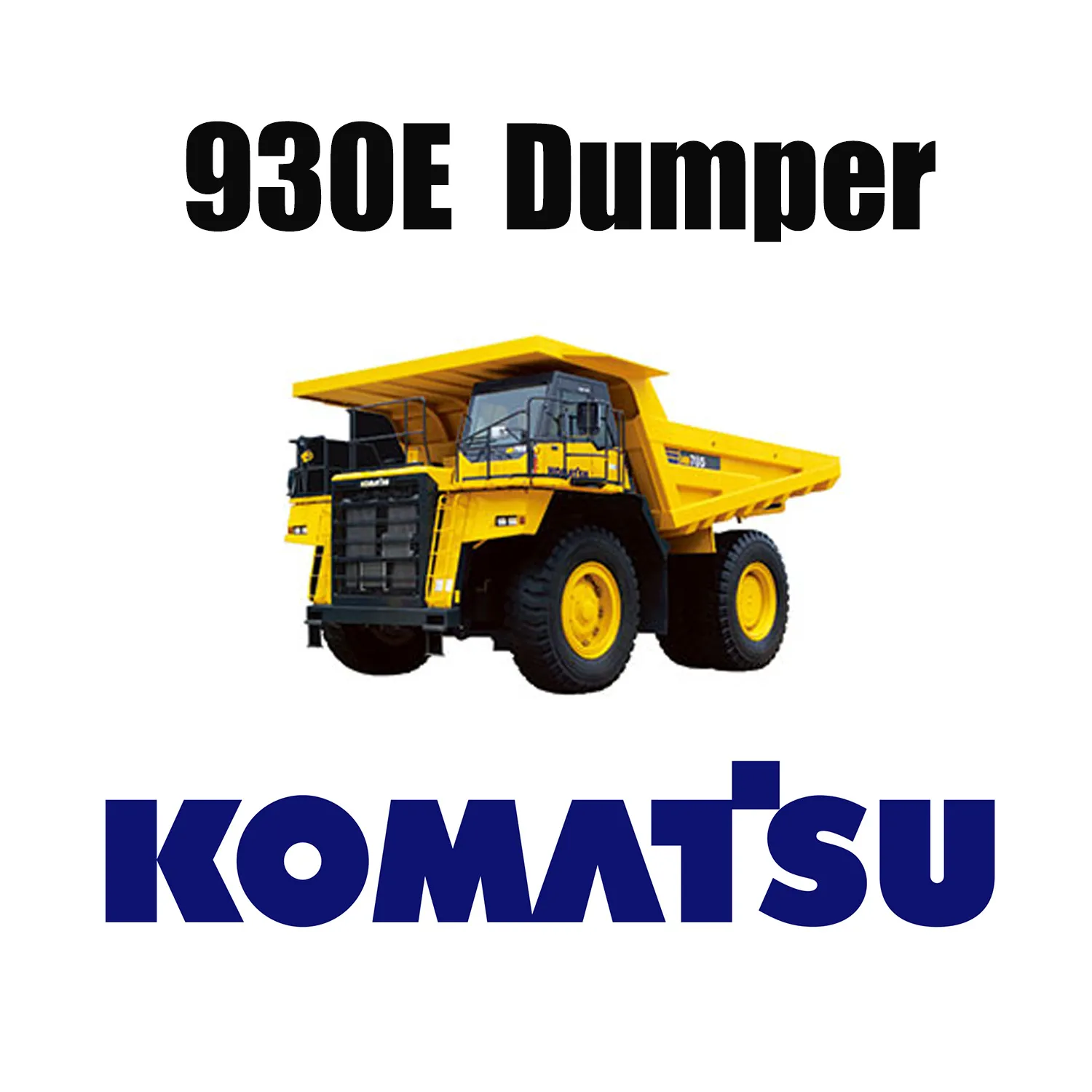 Pneus de mineração fora de estrada 53/80R63 aplicados para KOMATSU 930E