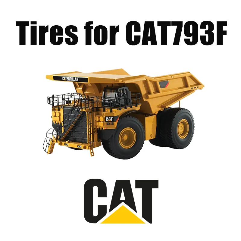 Pneus de mineração grandes 46/90R57 e pneus de terraplenagem para CAT 793F