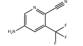 5-Amino-3-(trifluorometil)picolinonitrila
