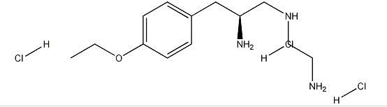 (S)-N1-(2-aminoetil)-3-(4-etoxifenil)propano-1,2-diamina.3HCl
