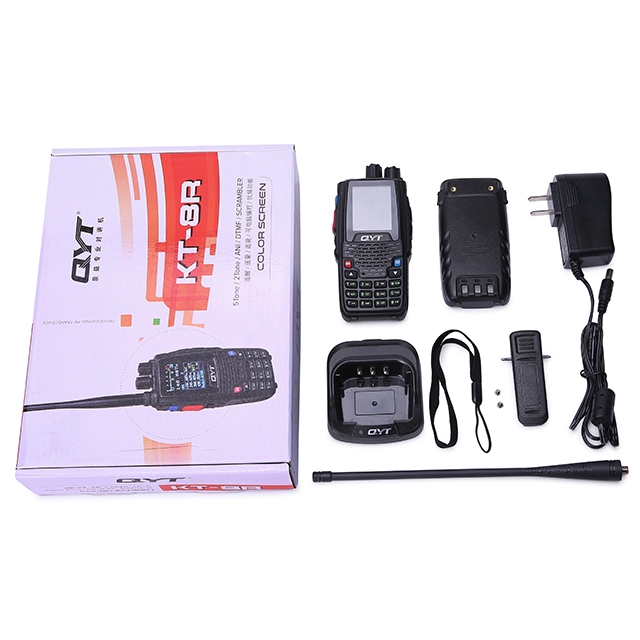 Rádio amador walkie talkie VHF UHF quad band