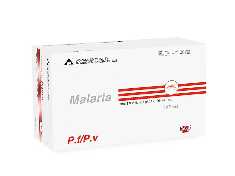 Teste Tri-Linha de Malária em Um Passo (Pf/Pv)
