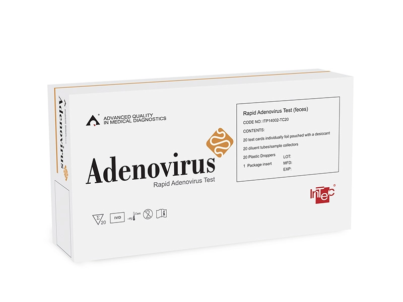 Teste rápido de adenovírus