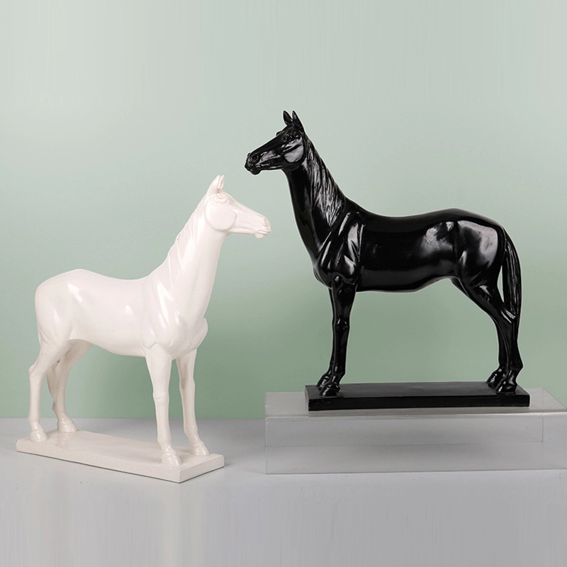 Decoração para casa Ornamentos de Cavalos Animais