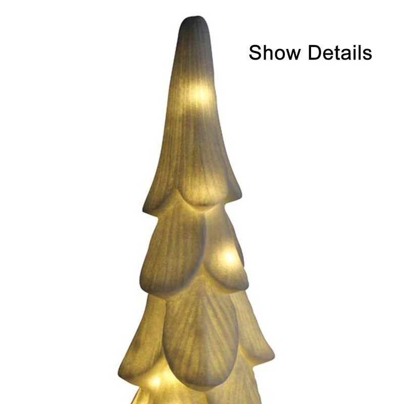 Lâmpadas de chão de luz LED para árvore de Natal com adaptador