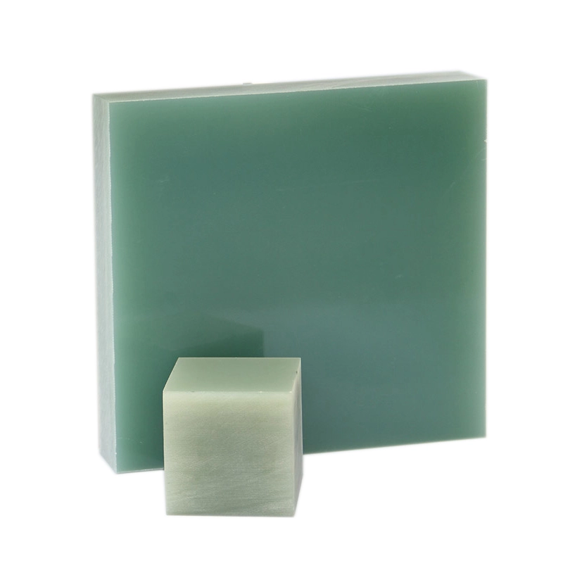 Folha de epóxi de fibra de vidro Fr4 g10 g11 fr5 com verde claro natural