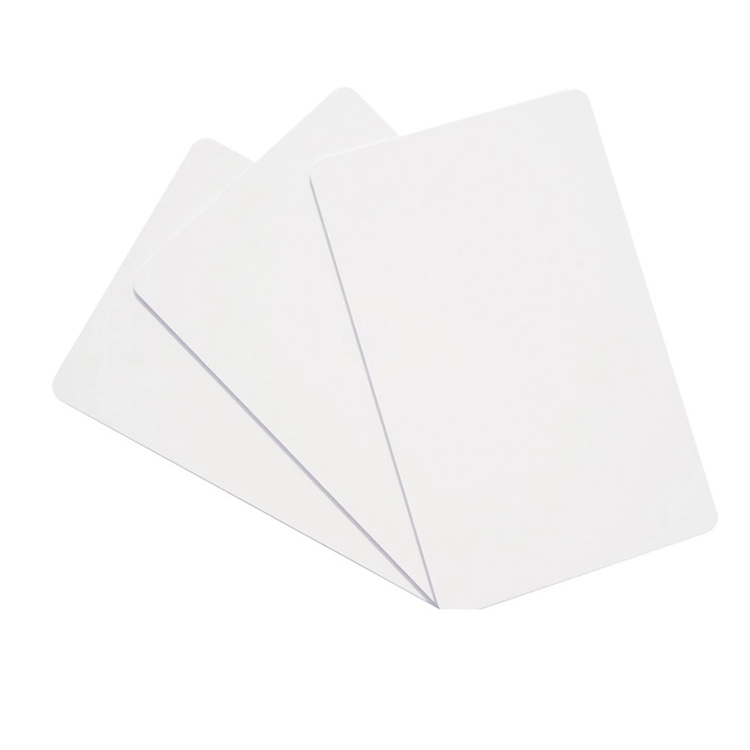 Cartões brancos em branco 1k 4k clássicos imprimíveis de 13,56 MHz para impressoras