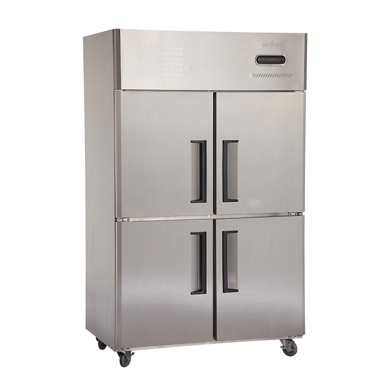 Alcance comercial 1.0LG 4 portas na cozinha geladeira freezer para restaurante