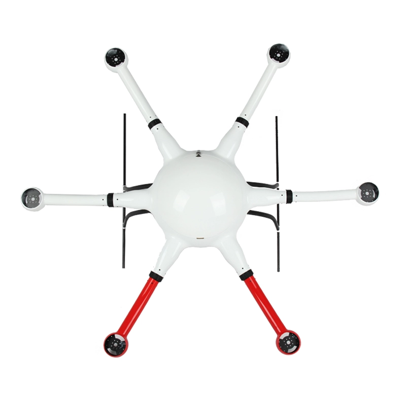 LightCarbon full fibra de carbono drone shell 6 aerofoil