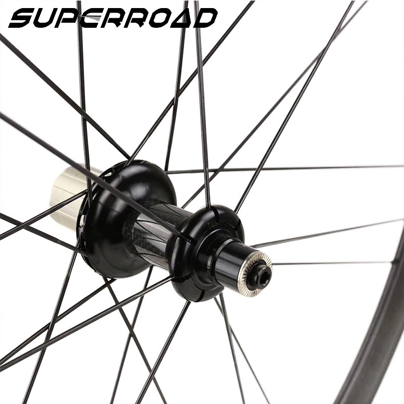 Rodas de bicicleta de estrada baratas Powerway Straight Pull Hubs