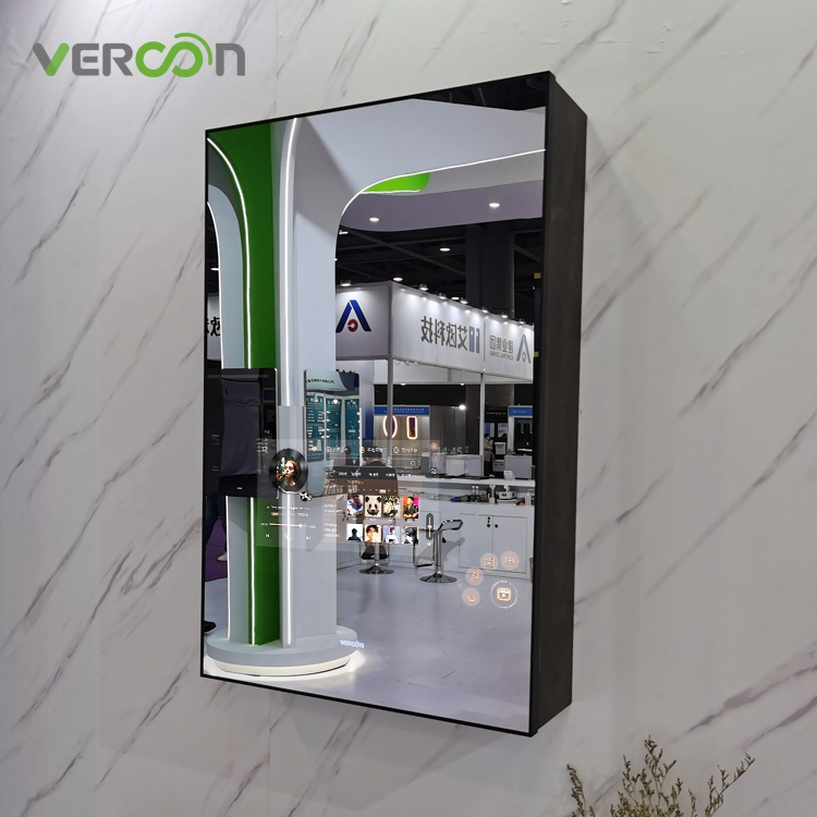 Armário Espelho Espelho Inteligente para Remédios Vercon Led Espelho para Villa