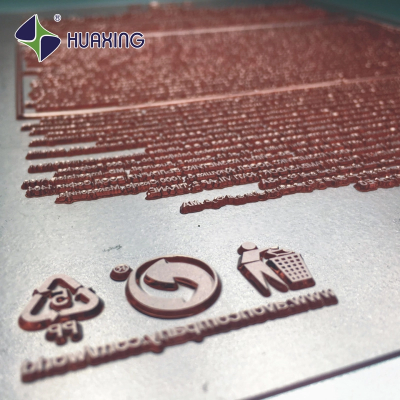 Placa de impressão de borracha flexográfica de fotopolímero personalizada