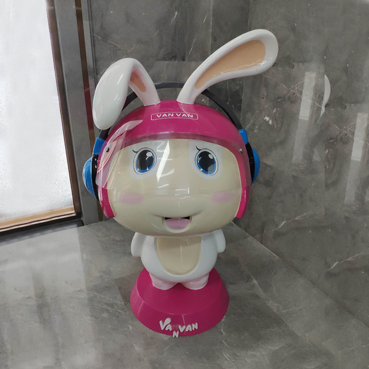 cartoon rabbit statue