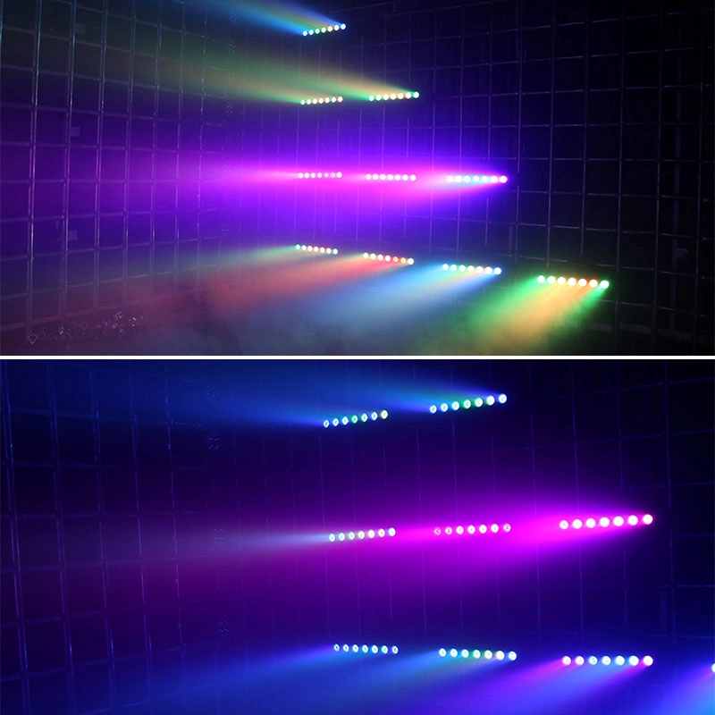 Luz de cabeça móvel de feixe de barra de LED de pixel 7X40W