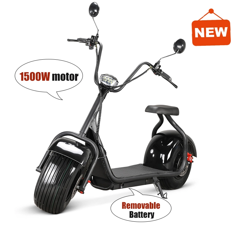 Scooters de motocicleta elétrica de assento único duas rodas potentes 2000 w 60 kmh para adultos