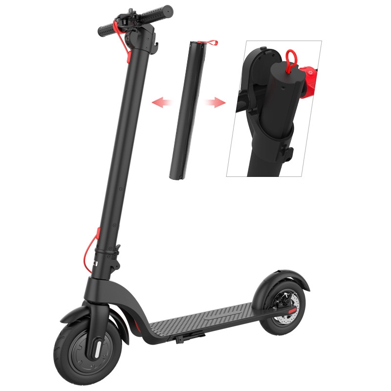 Scooter dobrável portátil de mobilidade 350W 10 polegadas