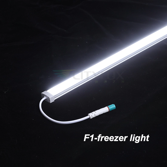 Barra de luz de congelador LED de cor de gelo personalizada