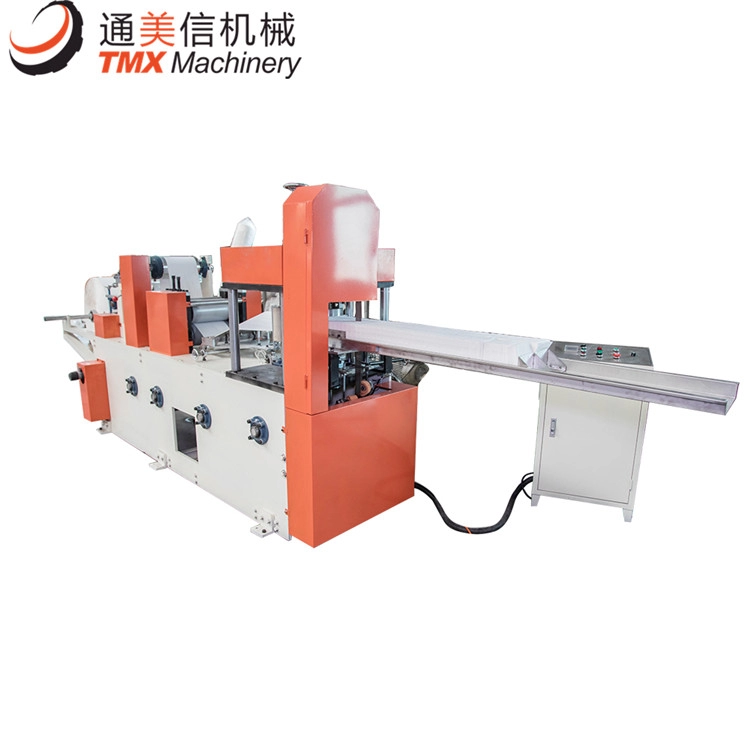 Máquina automática de fabricação de papel de seda para guardanapos