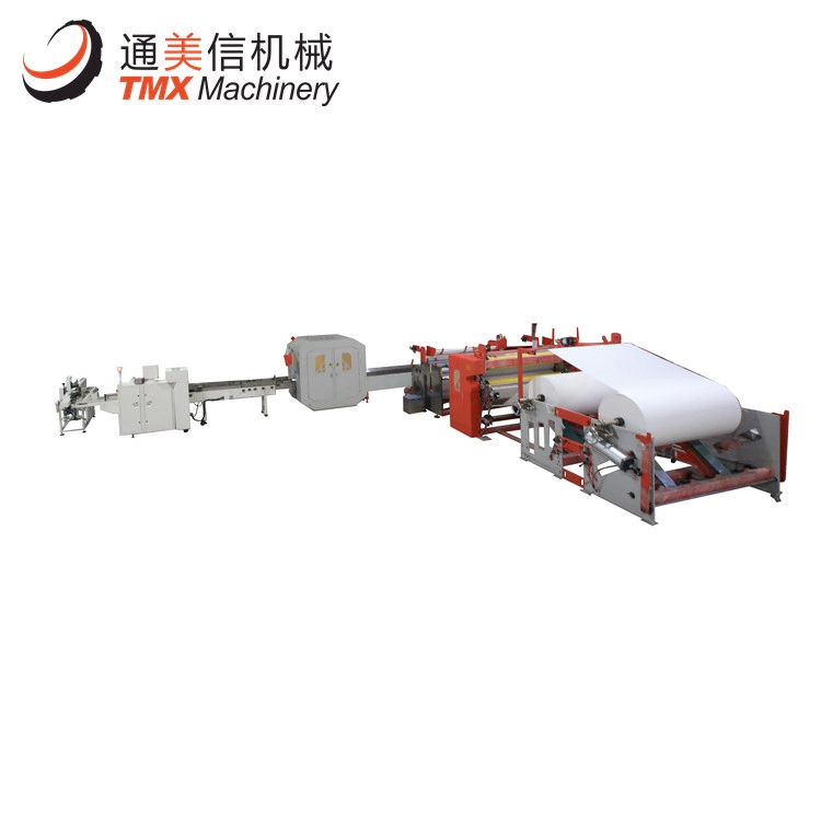 Rebobinadeira de papel higiênico para máquina de 7 produtos