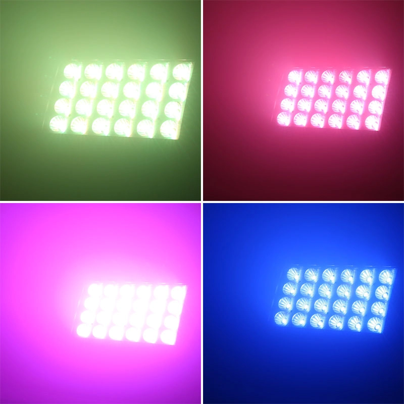 Holofote LED RGBW 24X10W