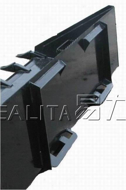 80" balde de dente de alta capacidade resistente Skid Steer Loader anexo rápido S-TB2030