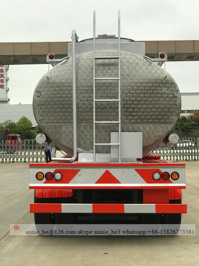 Stainless Steel Oil Semi-trailer