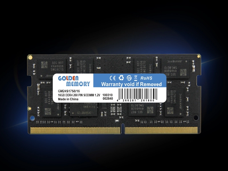 Memória RAM DDR4 8 GB Memória RAM Laptop 16 GB DDR4 Sodimm Memória da placa-mãe