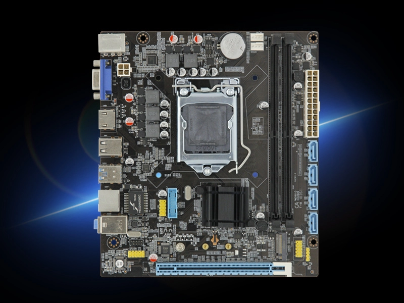 Suporte a placa-mãe de computador desktop DDR4 LGA1151 Intel H110 placa-mãe