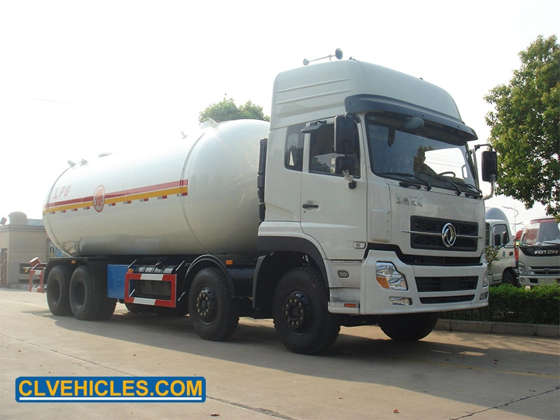 Dongfeng kingland 35000 litros caminhão de entrega de propano