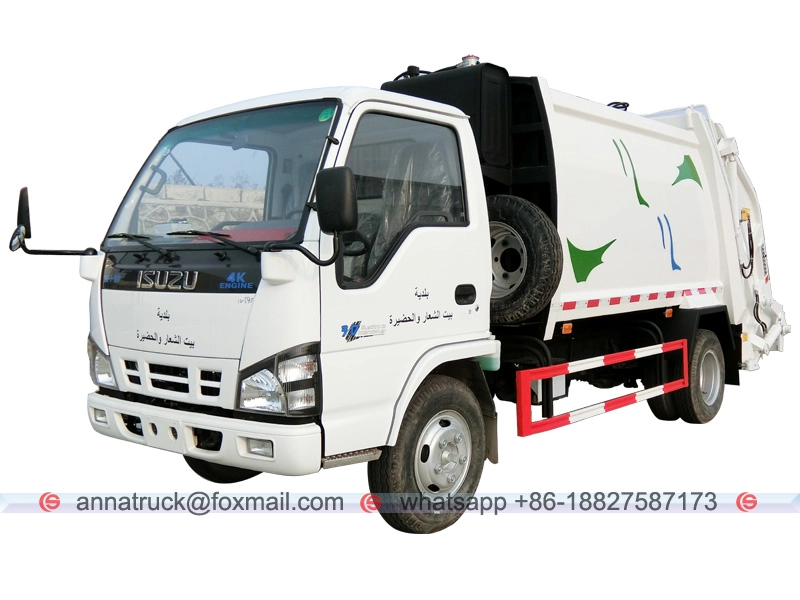Caminhão Compactador de Lixo 6m³ ISUZU