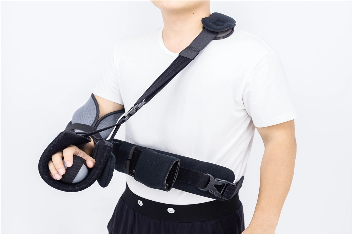Imobilizador de braço de ombro ajustável com barra de metal de ângulo livre fabricante personalizado
